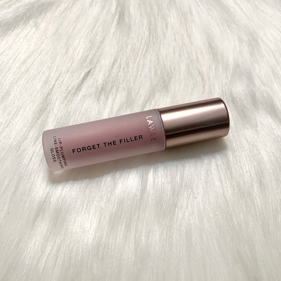 LAWLESS Forget the Filler Lip Plumping Line Smoothing Gloss in Velvet NWOB - Picture 1 of 5